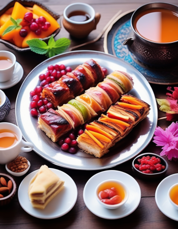 turkish-cuisine-delightful-images-of-turkish-delights-baklava-kebabs-and-ay-tea-showcase-turk-660278173